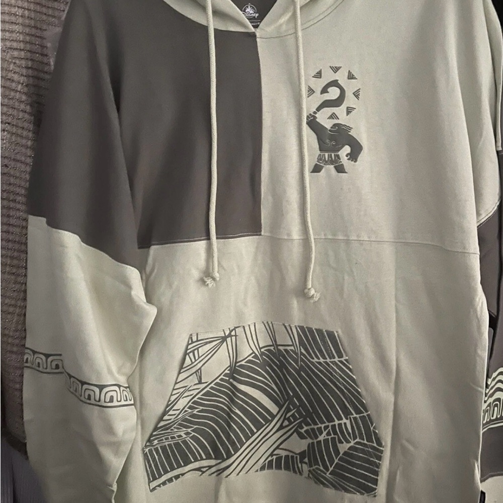 maui spirit jersey Pullover Hoodie Adult wayfinder moana disney medium M NEW